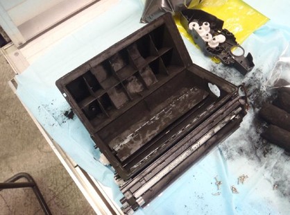 Seven kilos of meth hidden in printer cartridges seized