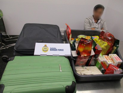 13 kgs of Pseudoephedrine found on Melbourne Passenger